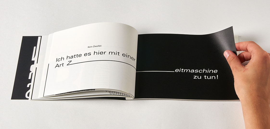 book about Frutiger’s Univers and a magic box